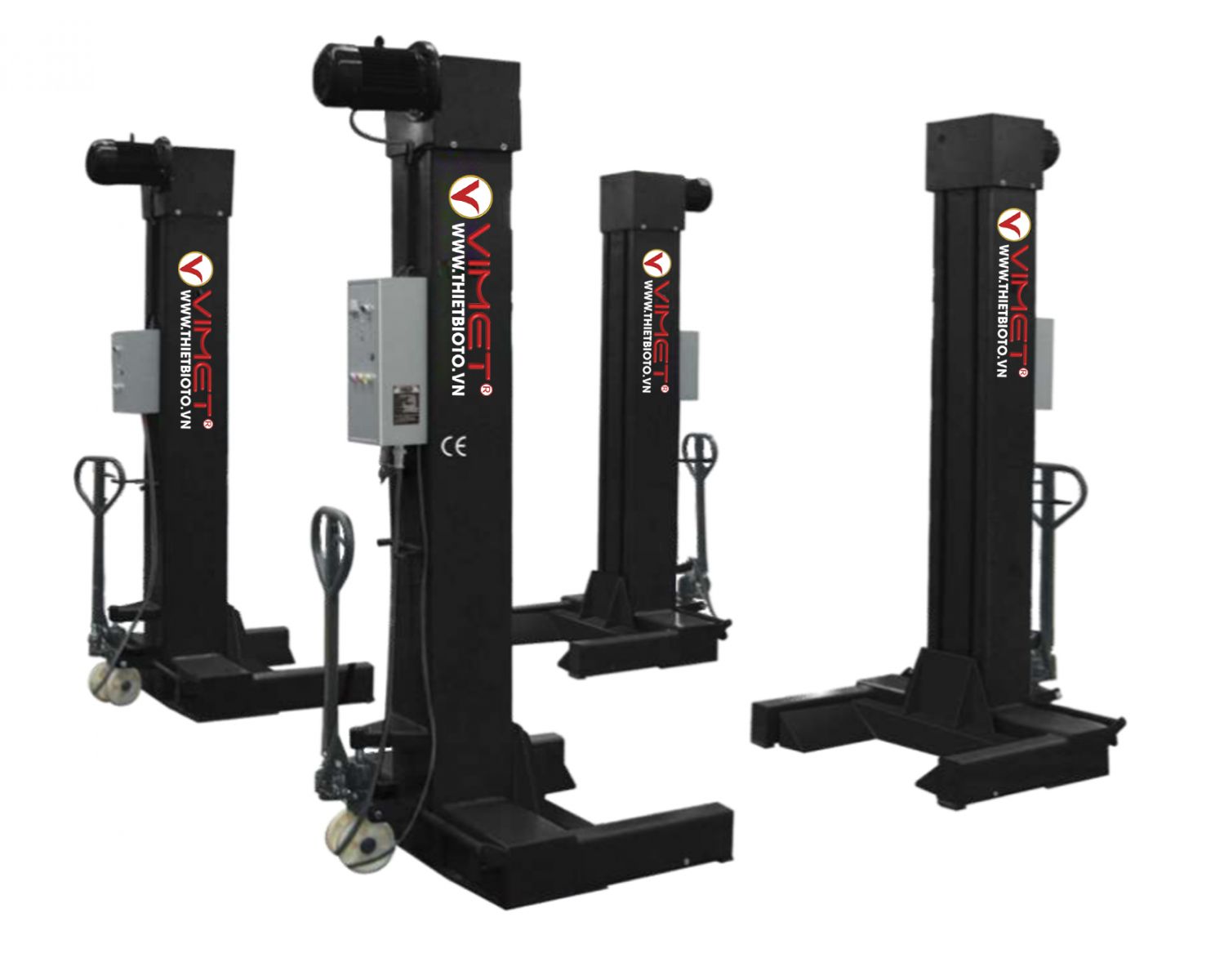 Cầu Nâng 4 Trụ Di Động 5 tấn VIMET MCL20403