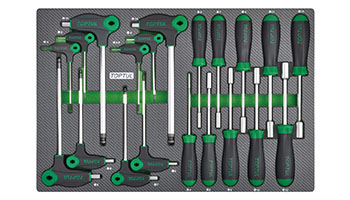 Tủ dụng cụ 214 chi tiết TOPTUL GE-21410