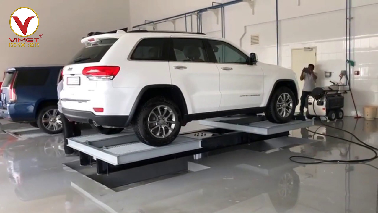 Cầu nâng rửa xe  kiểu cánh bướm VIMET VLWS4002