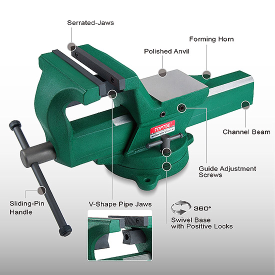 Dụng cụ kẹp Toptul DJAD0105 Dụng cụ kẹp Toptul DJAD0105