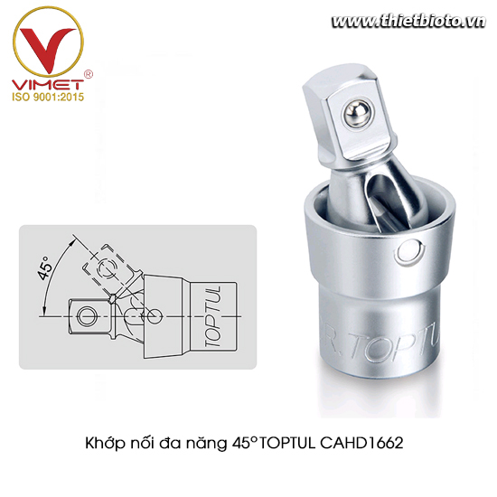 Khớp nối đa năng 45° TOPTUL CAHD1662