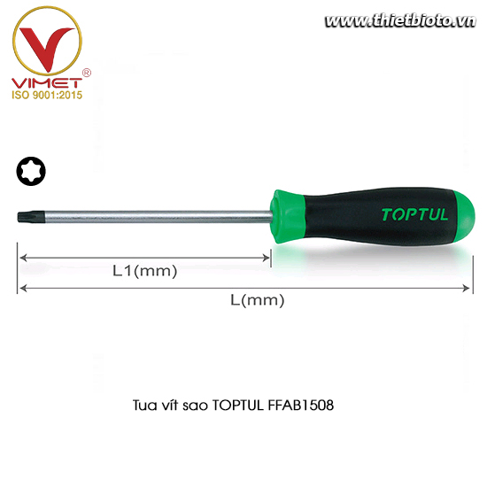 Tua vít sao TOPTUL FFAB1508