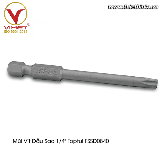 Mũi vít đầu sao 1/4