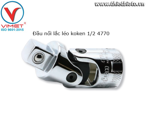 Đầu nối lắc léo koken 1/2 4770