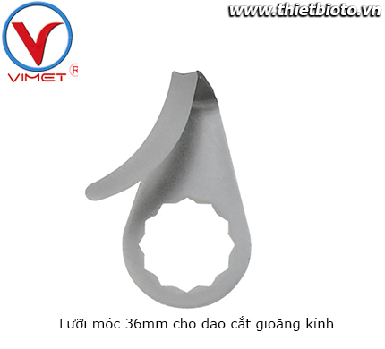 Lưỡi móc 36mm cho dao cắt gioăng kính LCK02036
