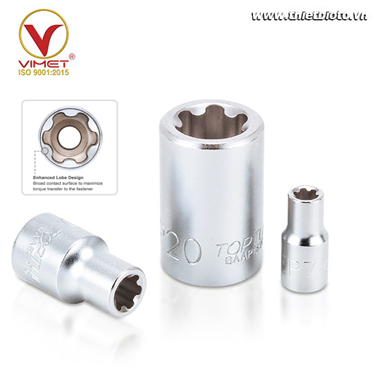 Đầu tuýp Torx Plus® EP TOPTUL BAAP1626
